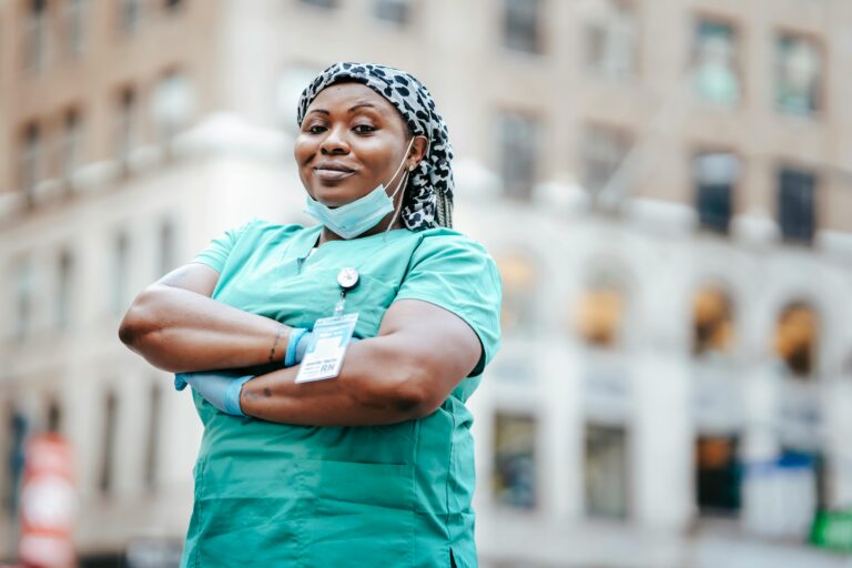 Registered female nurse